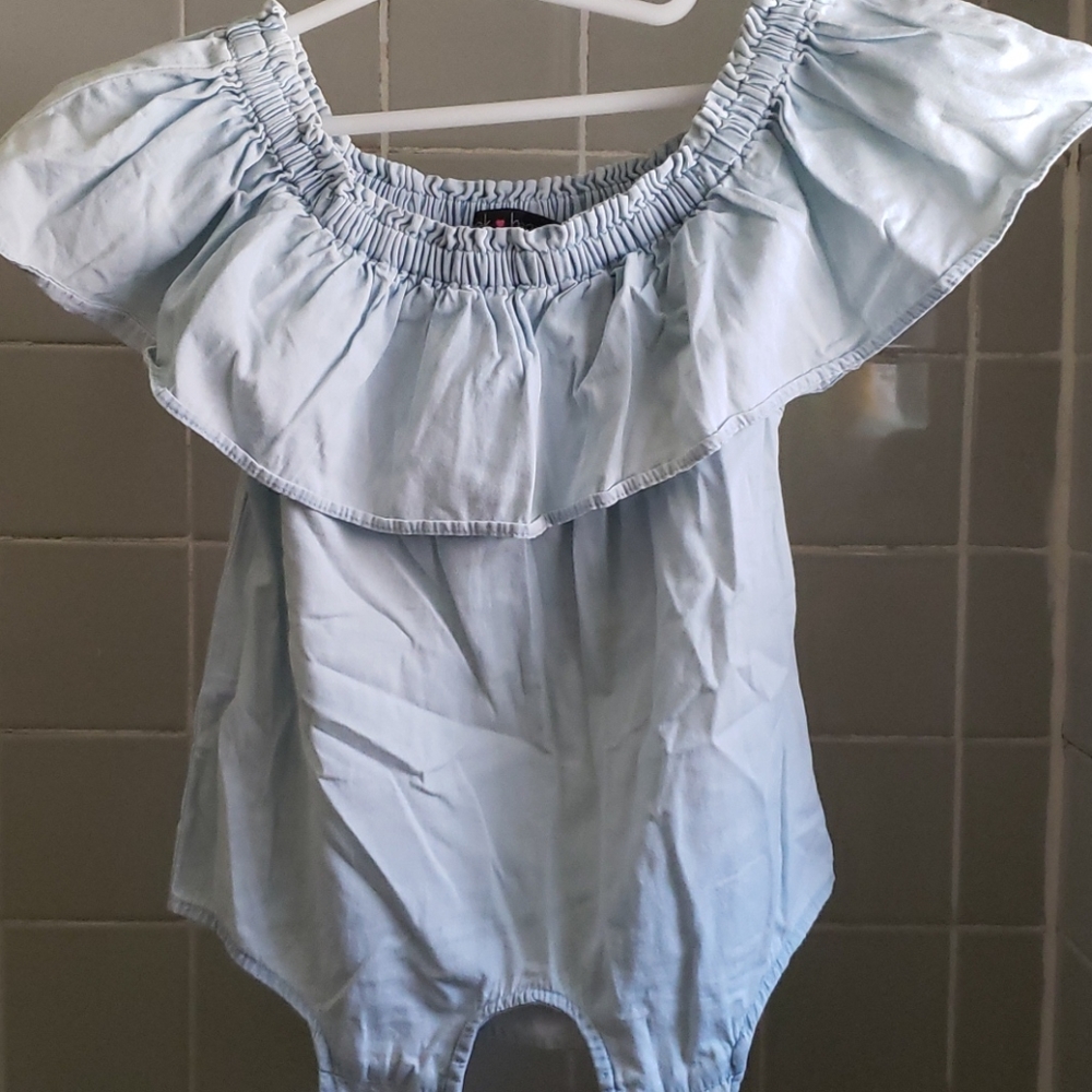 Girl's Denim Top